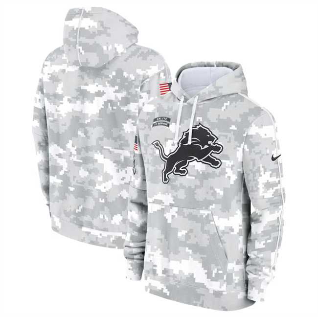 Men's Detroit Lions 2024 Arctic Camo Salute To Service Club Fleece Pullover Hoodie,We sell and wholesale Men's Detroit Lions 2024 Arctic Camo Salute To Service Club Fleece Pullover Hoodie on line form chian!